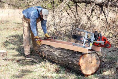 Use a Portable Sawmill to Make Your Own Lumber Image
